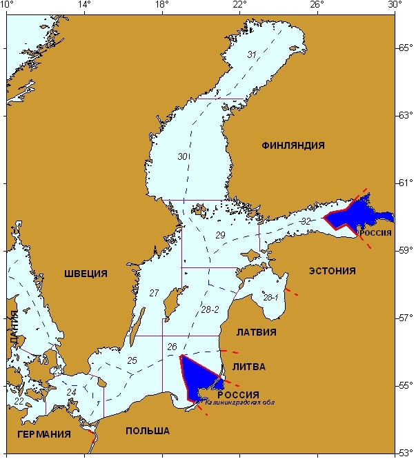 Karta Balt morya